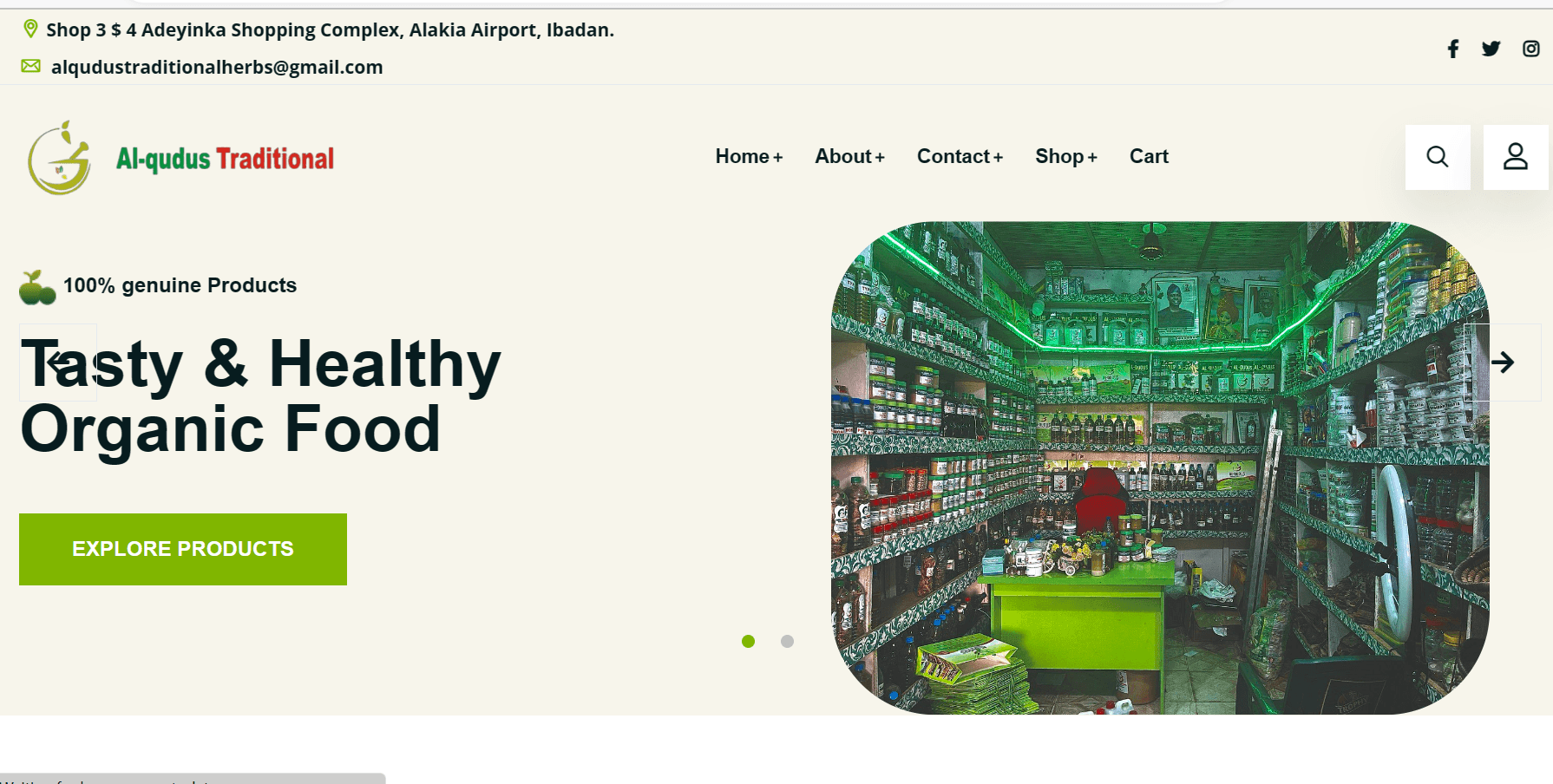 Screenshot of Al-qudus Traditional